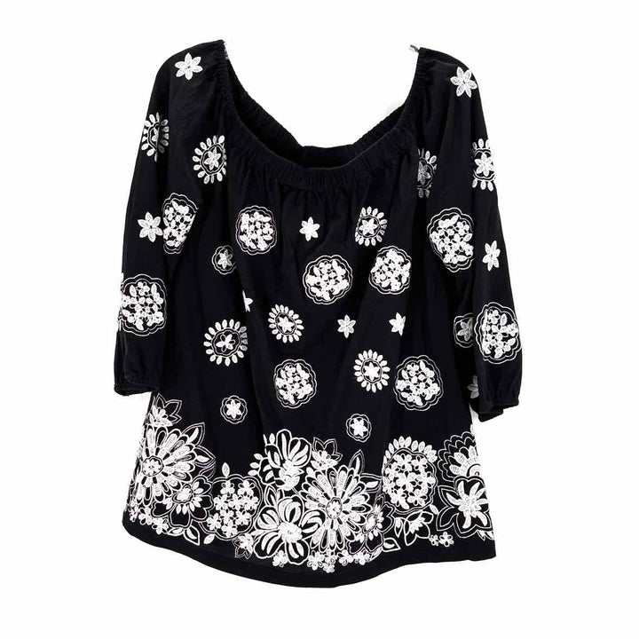 Size S INC Black Knit Dress
