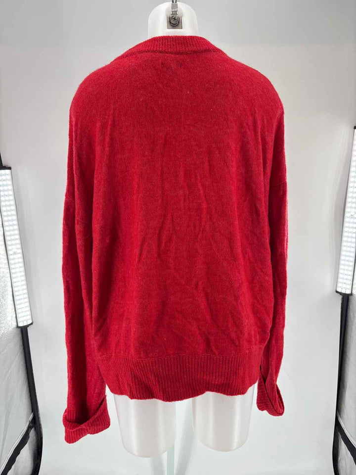 Size M Pilcro & the Letterpress Red Sweater