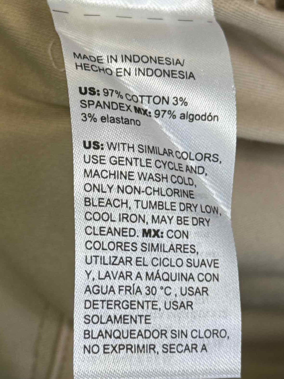 Size 10 Chico's Tan Pants