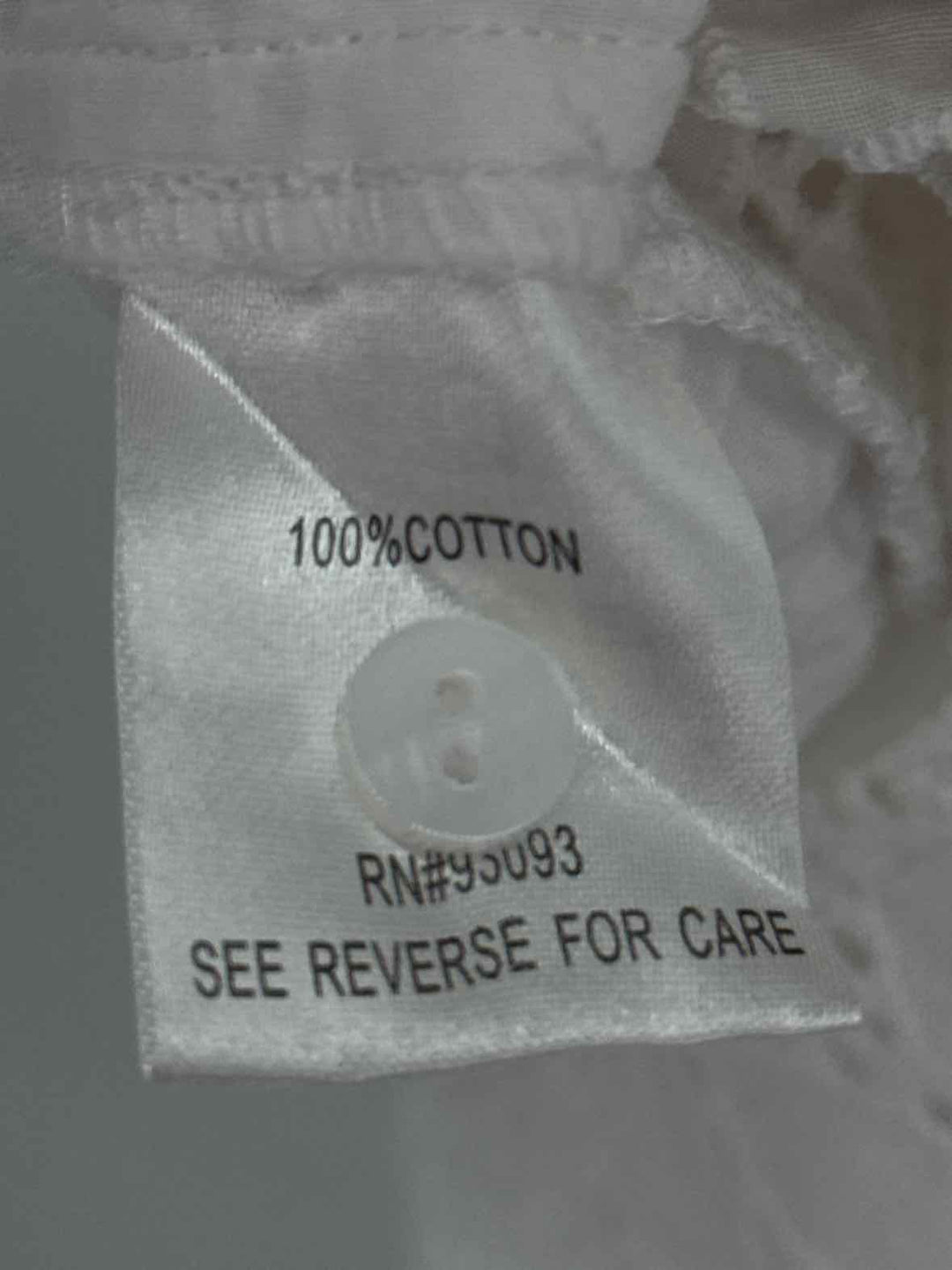 Size XL TYLER BOE White Dress