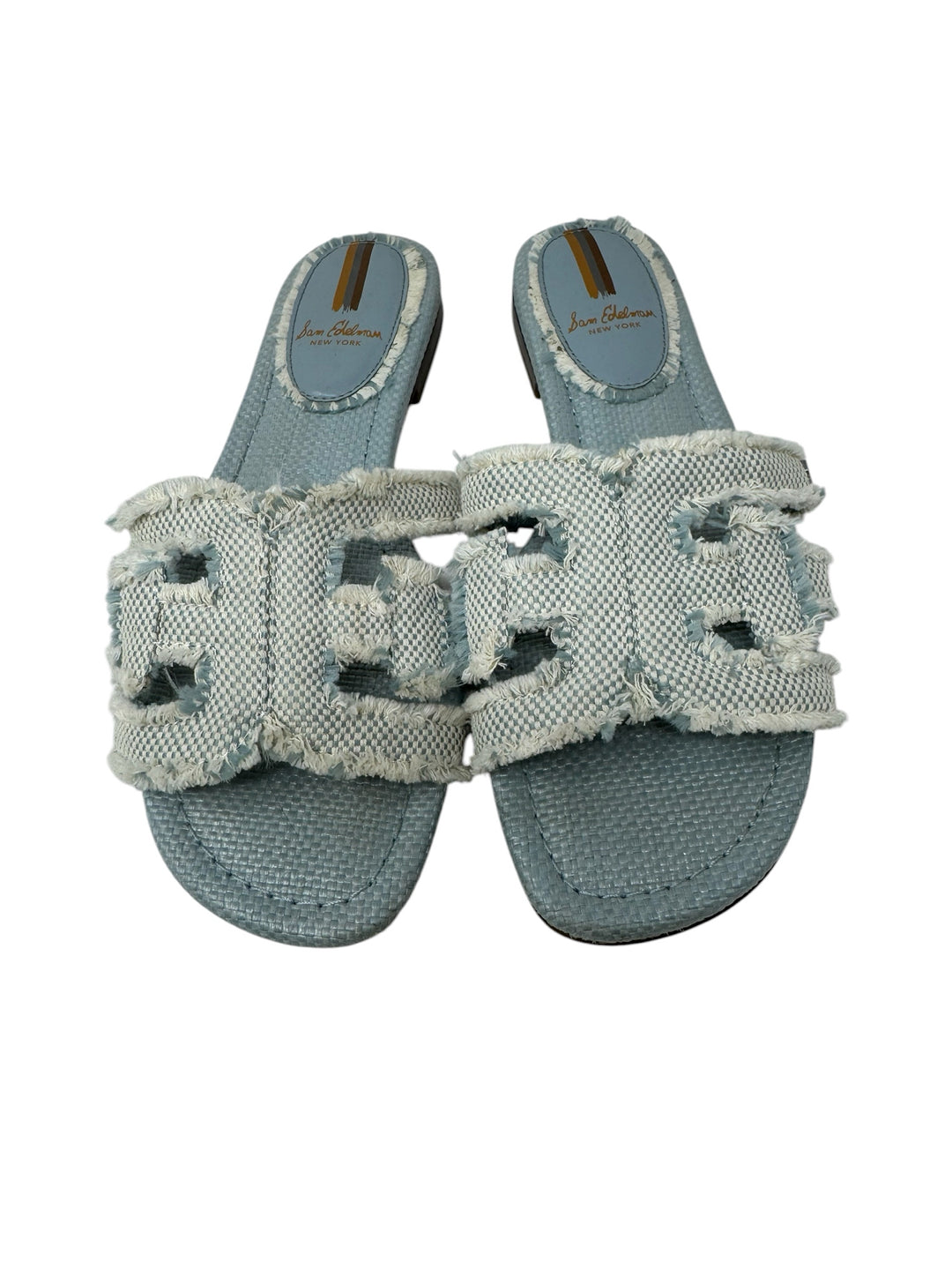 Shoe Size 8 Sam Edeleman Light Blue Sandals