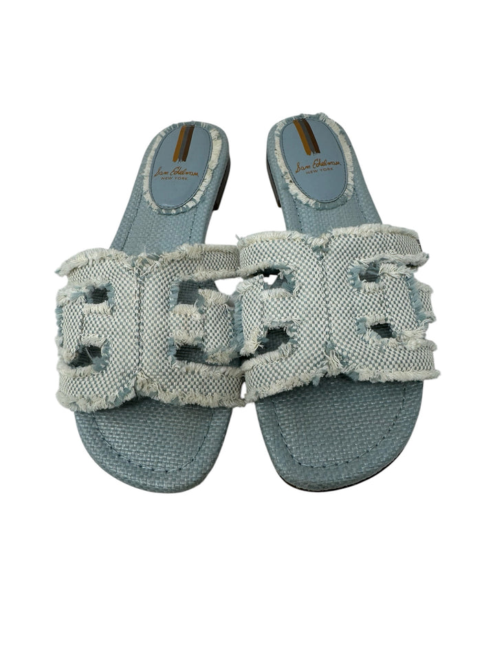 Shoe Size 8 Sam Edeleman Light Blue Sandals