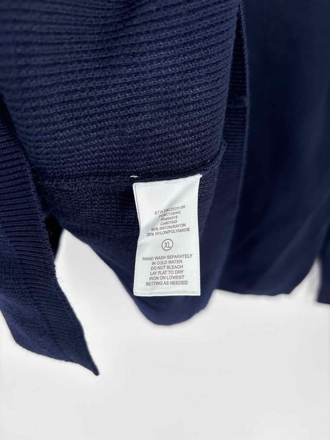 Size XL CYRUS Navy Sweater