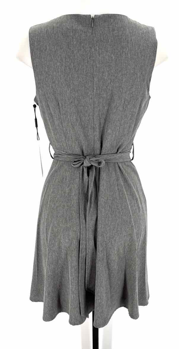 Size 8 Calvin Klein Gray Dress