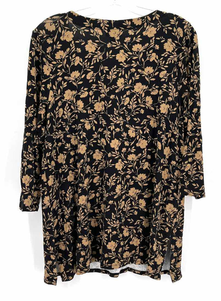 Size M J JILL Black Shirt