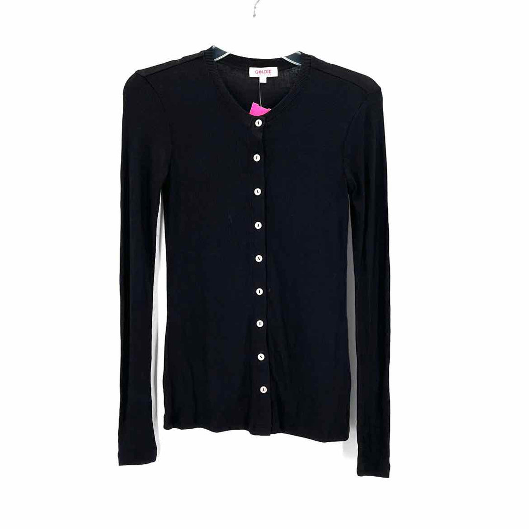 Size XS Black Knit Shirt
