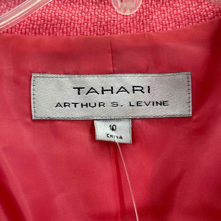 Size 10 TAHARI Pink Jacket