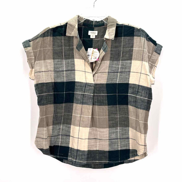 Size M Green Flannel Shirt