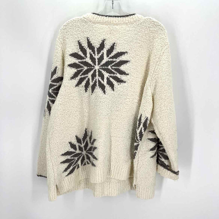 Size 3X J JILL Cream Knit Sweater