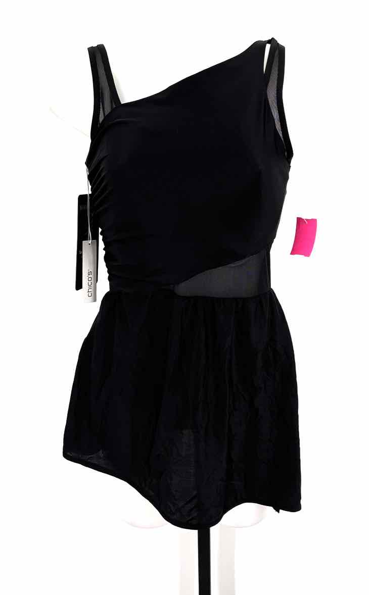 Size 12 Chico's Black Swimsuit