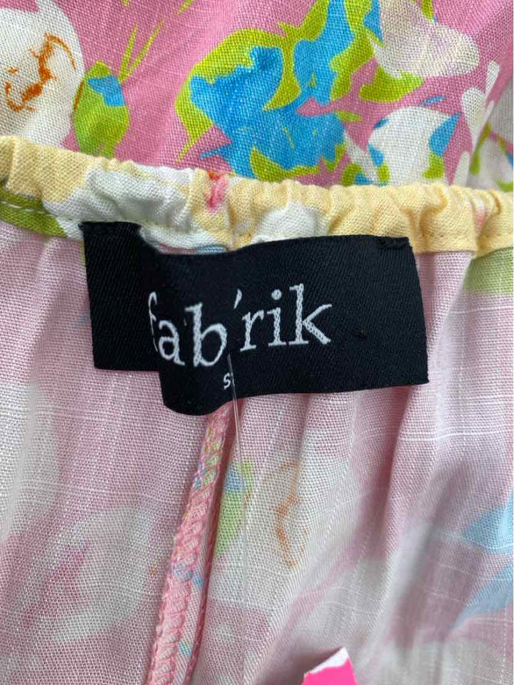 Size S FABRIK PINK PRINT Dress