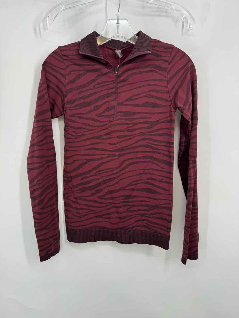 Size S/M VARLEY Burgundy Shirt