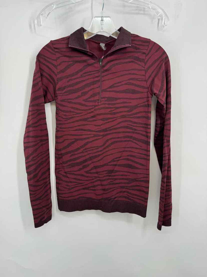 Size S/M VARLEY Burgundy Shirt