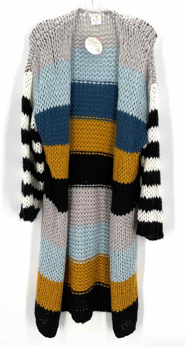 Size M/L Multi-Color Knit Cardigan