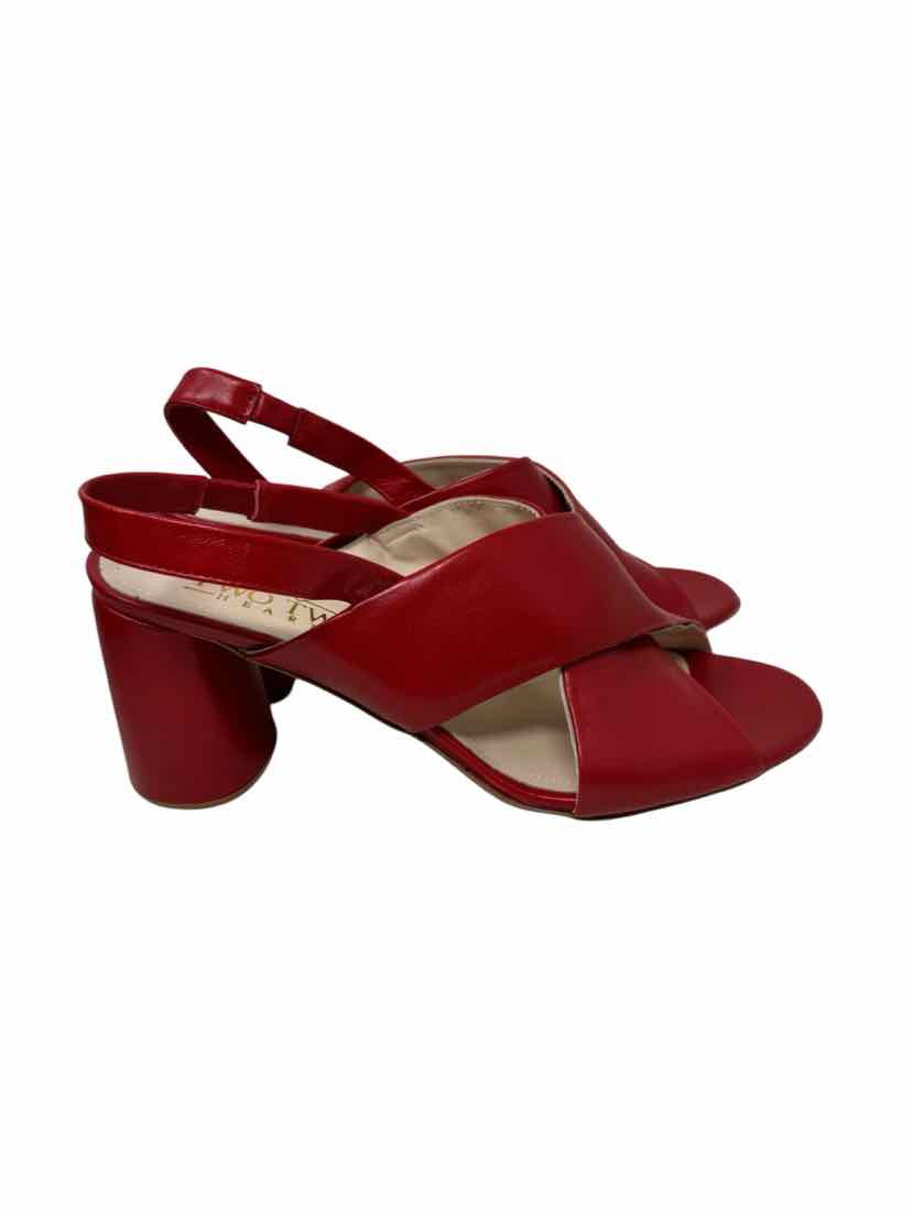 Shoe Size 39 Red Sandals
