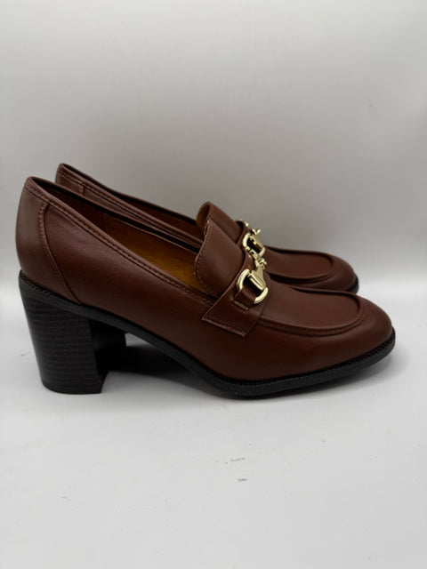Shoe Size 10 Nine West Brown Loafers