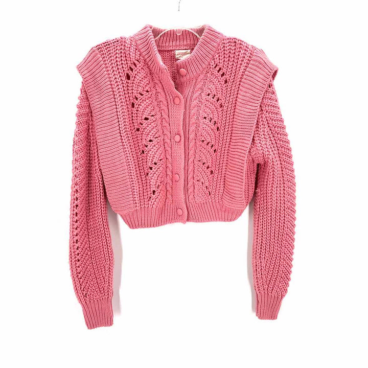 Size M Pink Knit Sweater