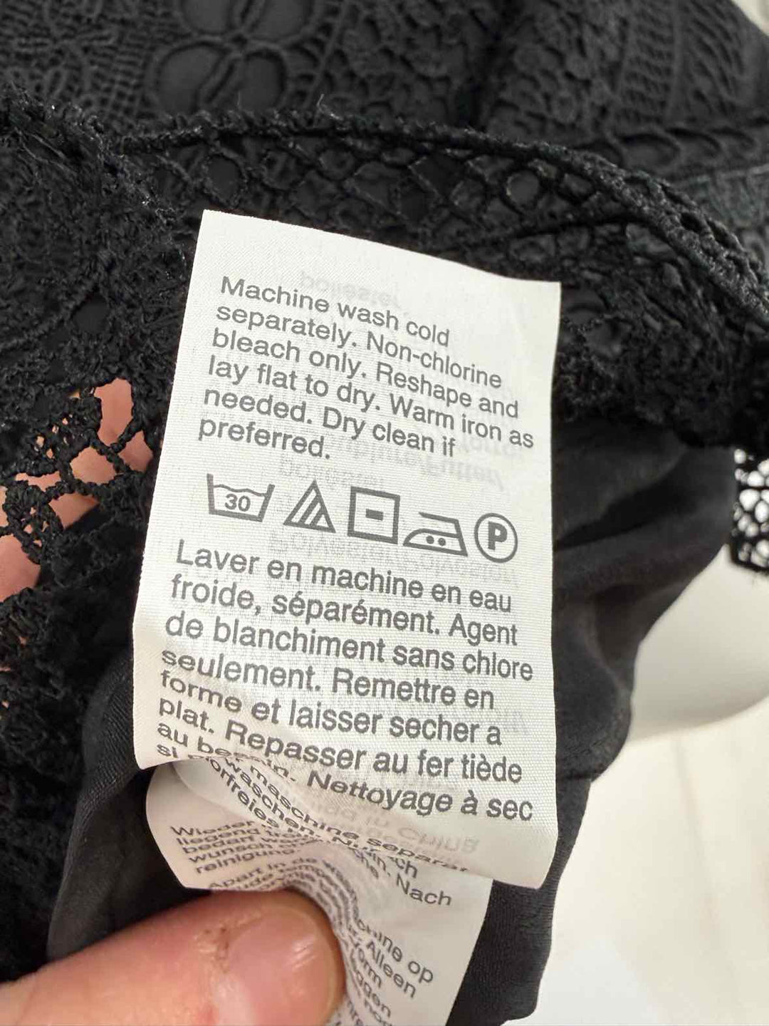 Size 2 J Crew Black Lace Dress