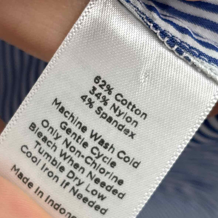Size L Talbots Blue Shirt