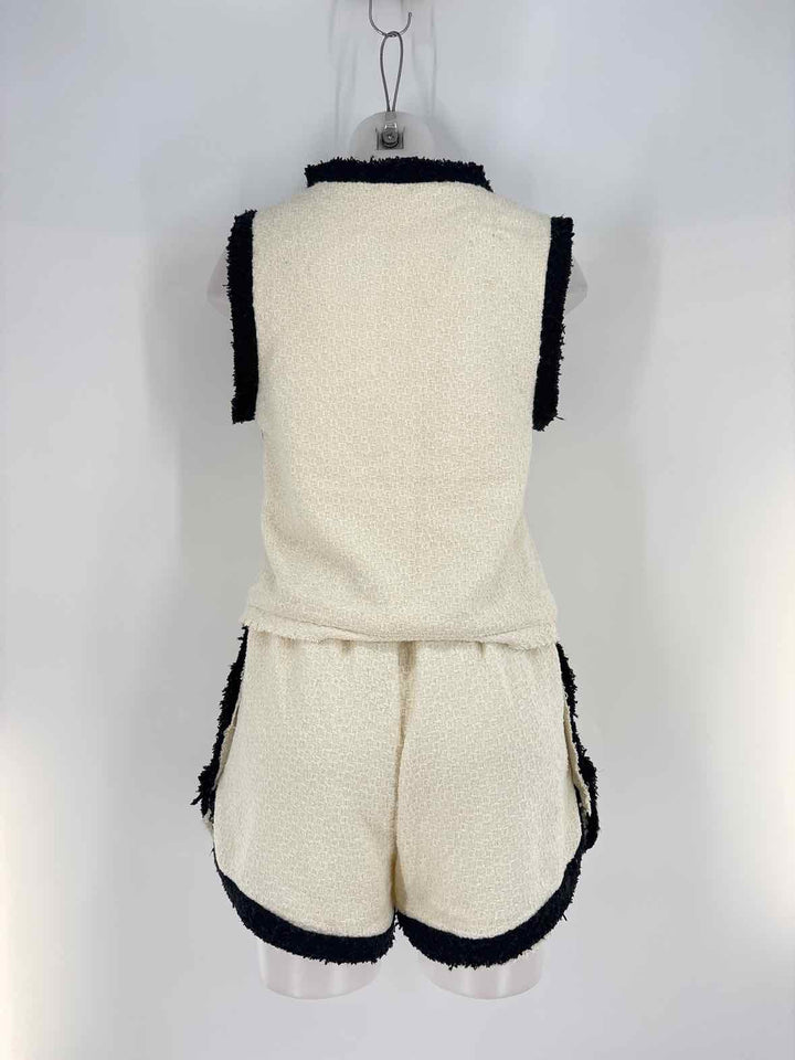 Size M Cream 2 PC Dress