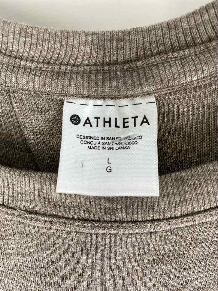 Size L Athleta Tan Shirt