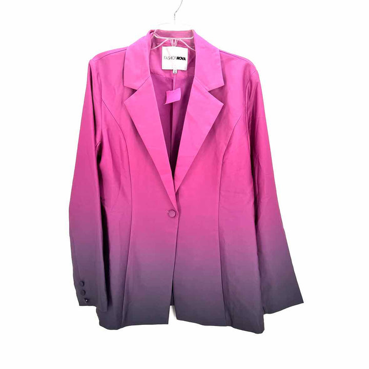 Size XL FASHION NOVA Purple Jacket