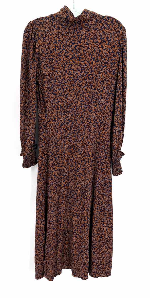 Size S DRAPER JAMES Navy Print Dress