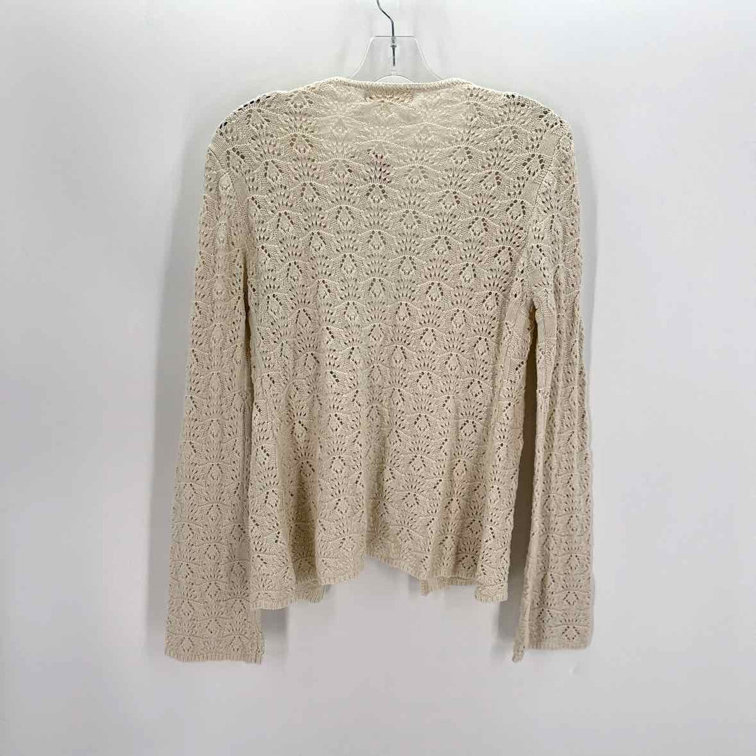 Size M Ivory Knit Cardigan