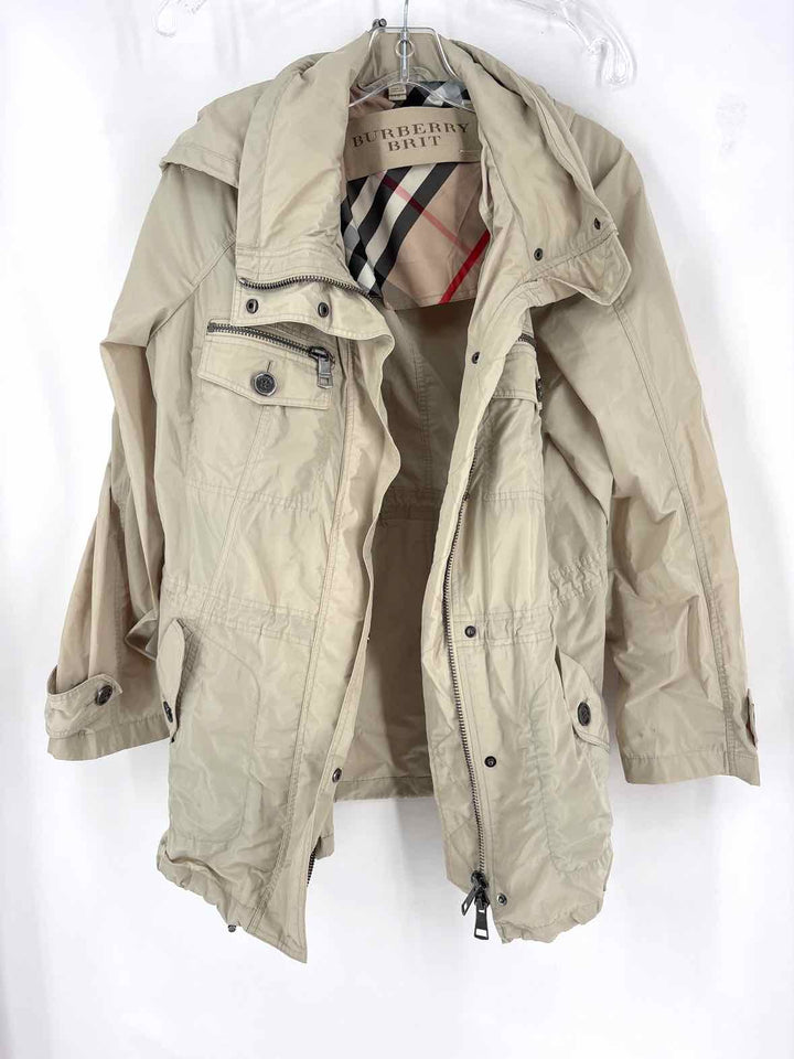 Size XL Burberry Tan Jacket