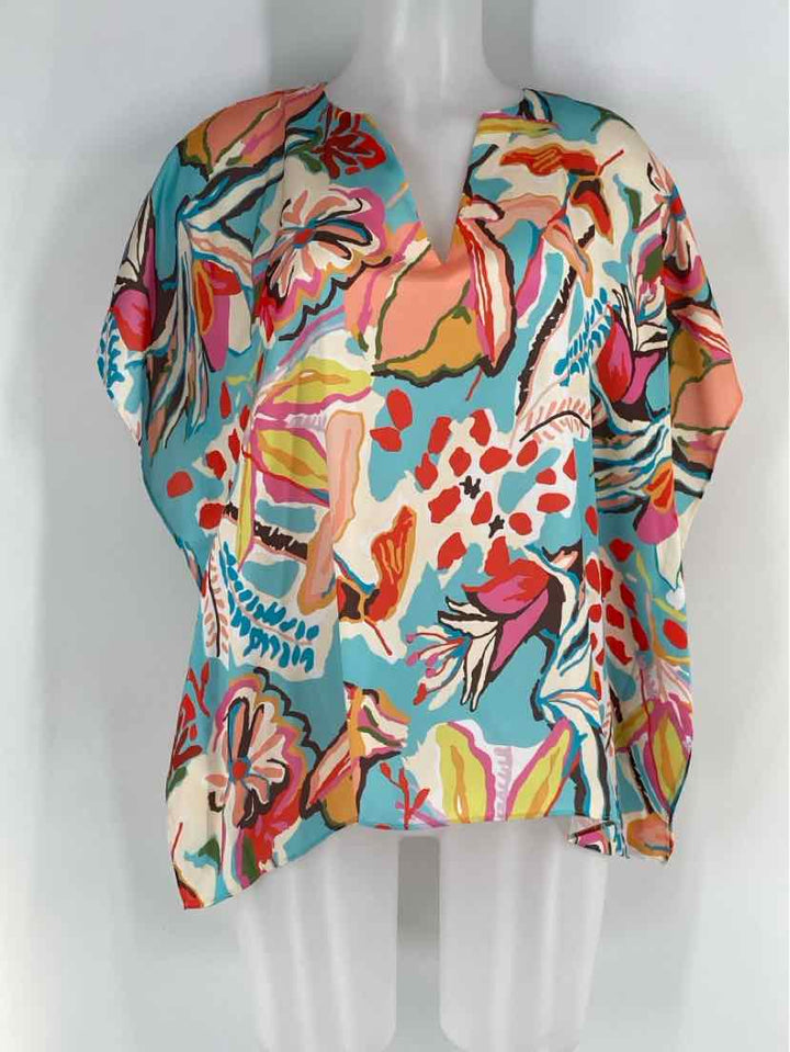 Size XS CROSBY Multi-Color Sateen Shirt