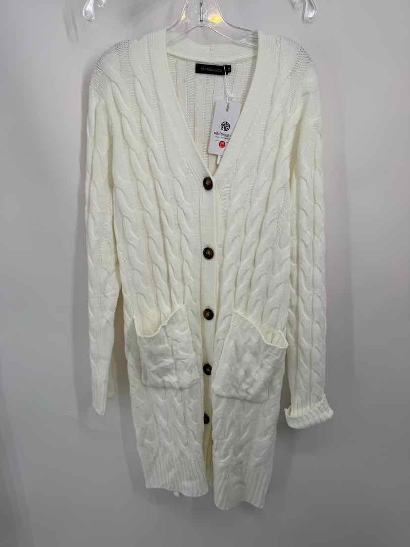 Size 2X Cream Sweater