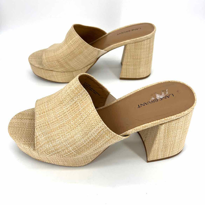 Shoe Size 12 LANE BRYANT Oatmeal Sandals