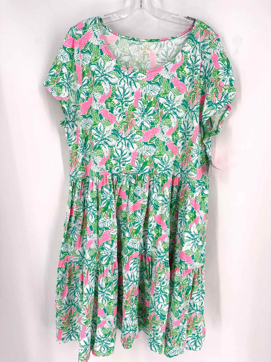 Size XXL Lilly Pulitzer Green Print Dress