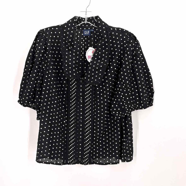 Size L GAP Black/White Shirt