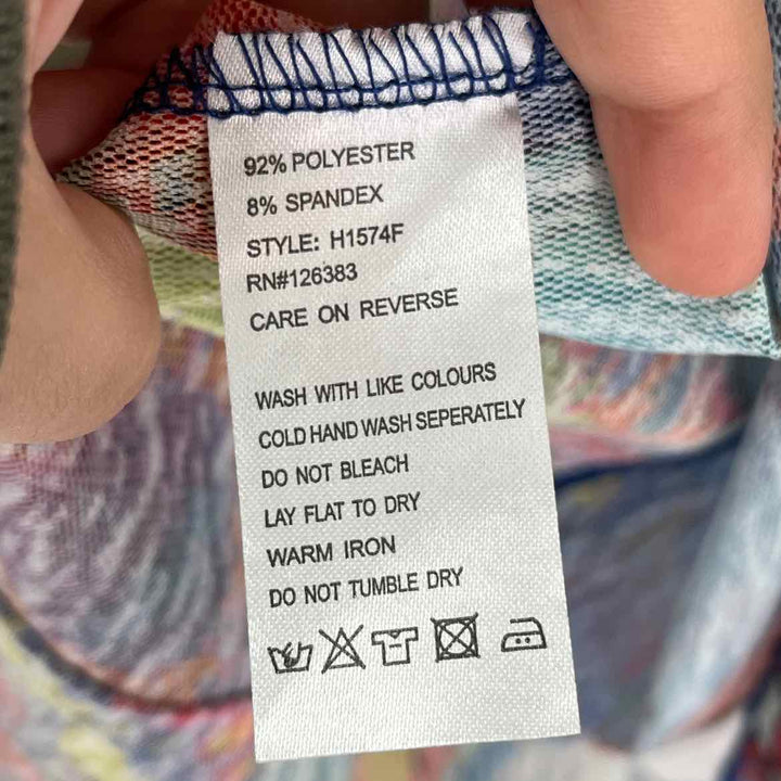Size L Multi-Color Shirt