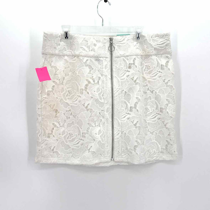 Size 16 INC White Lace Skirt Suit