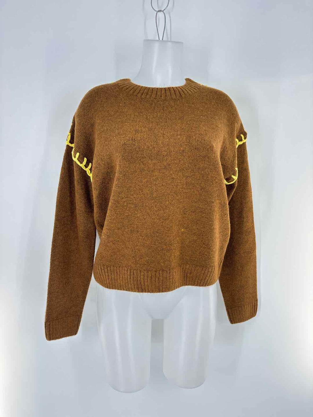 Size S ENGLISH FACTORY Brown Sweater
