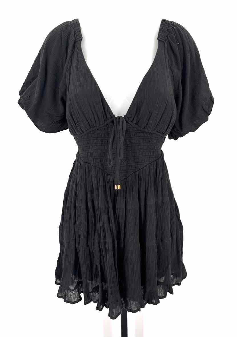 Size S FREE PEOPLE Black Dress