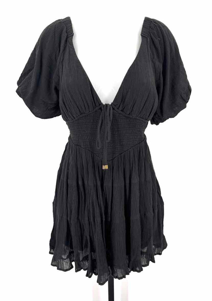 Size S FREE PEOPLE Black Dress