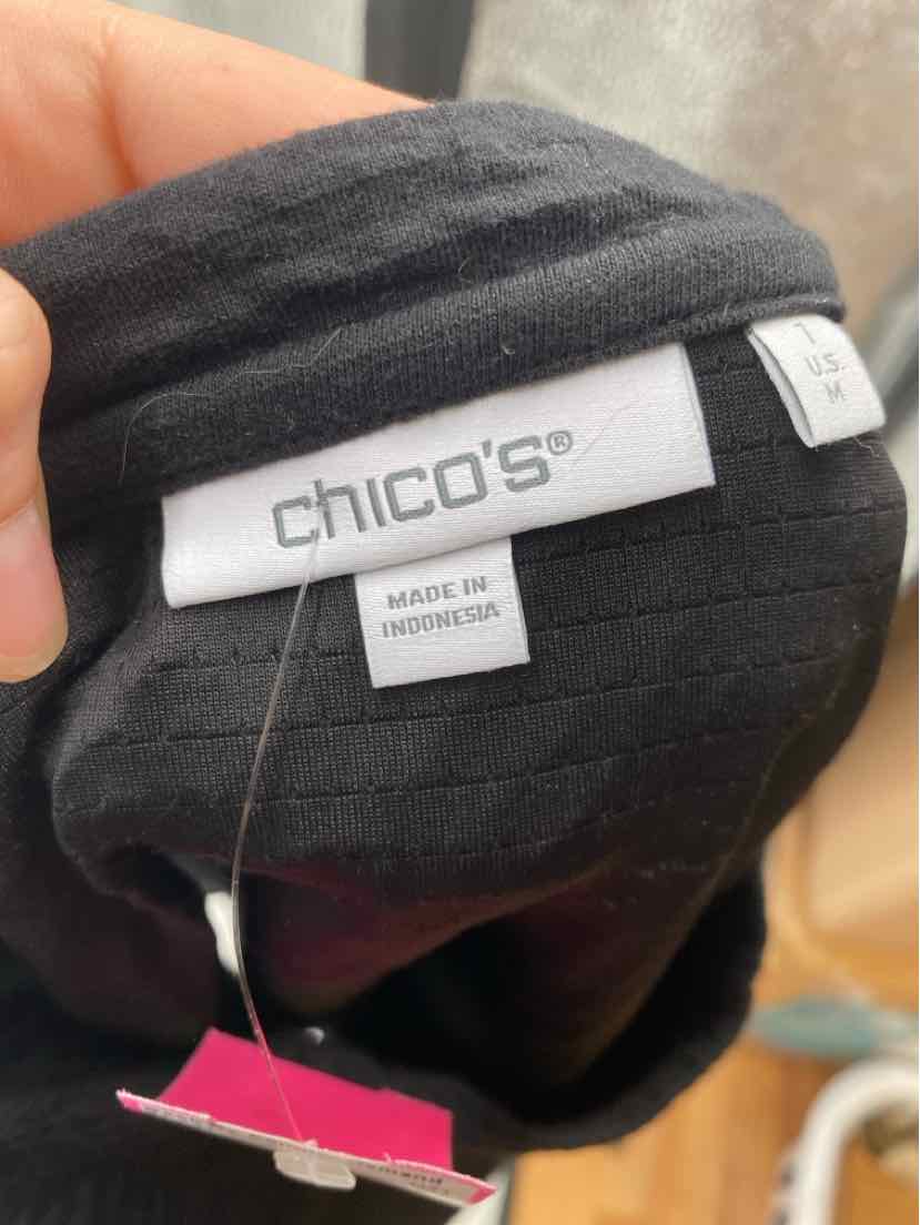 Size M Chico's Black Shirt