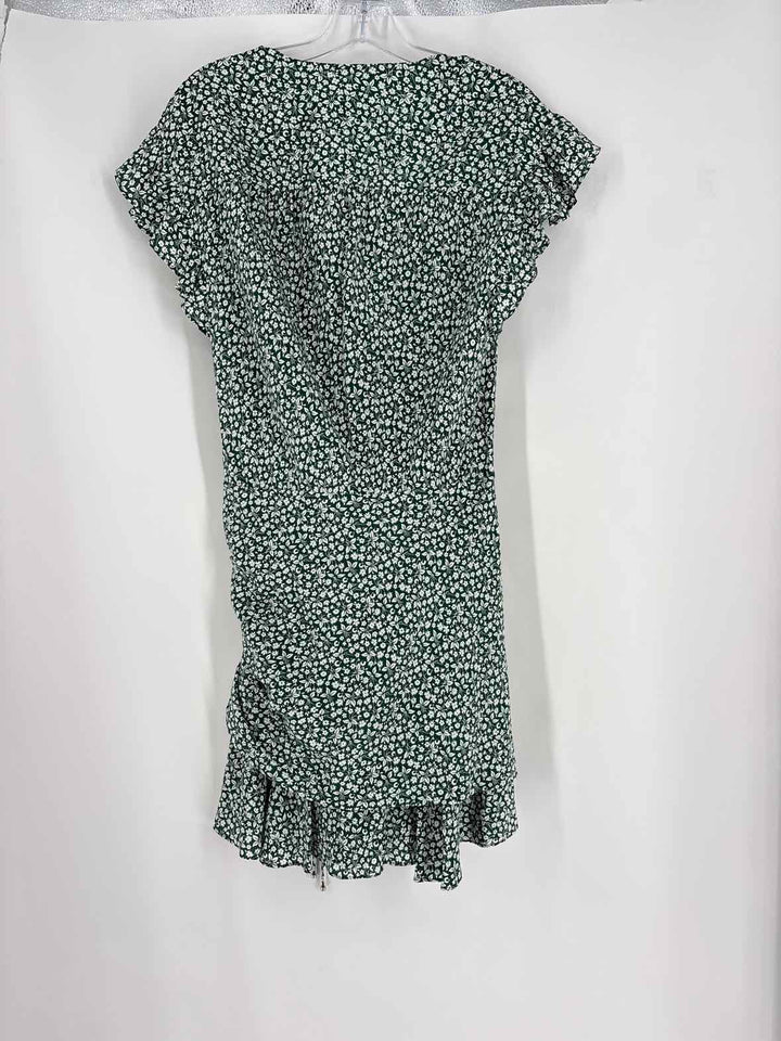 Size 8 VERONICA BEARD Green Print Dress