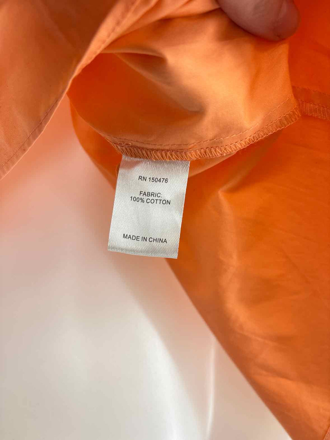 Size M CROSBY Orange Shirt