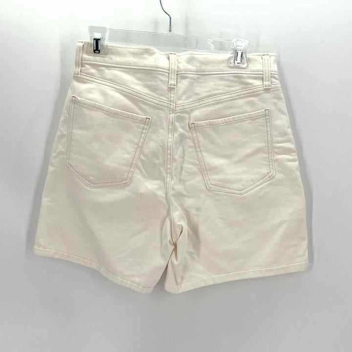 Size 6 GAP White Denim Shorts
