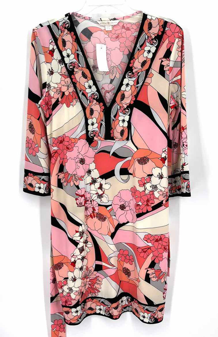 Size 8 BOSTON PROPER Peach Dress