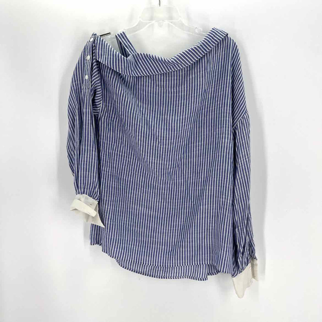 Size L ENTRO Blue Shirt