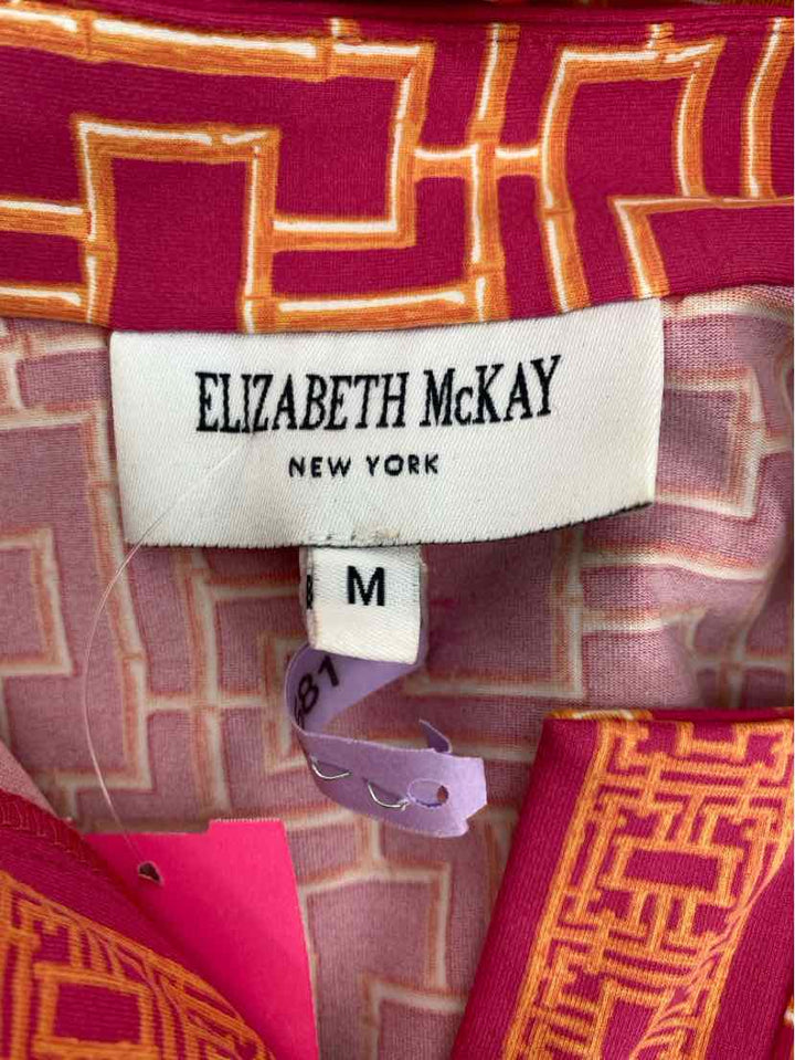Size M ELIZABETH MCKAY Fuschia Dress