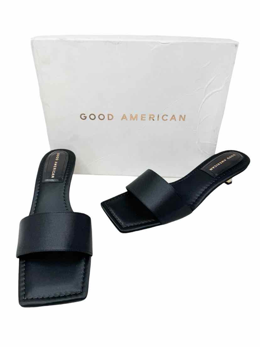 Shoe Size 10 GOOD AMERICAN Black Pumps