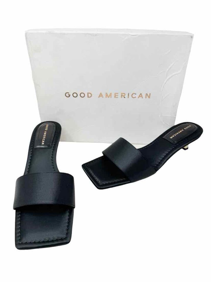 Shoe Size 10 GOOD AMERICAN Black Pumps