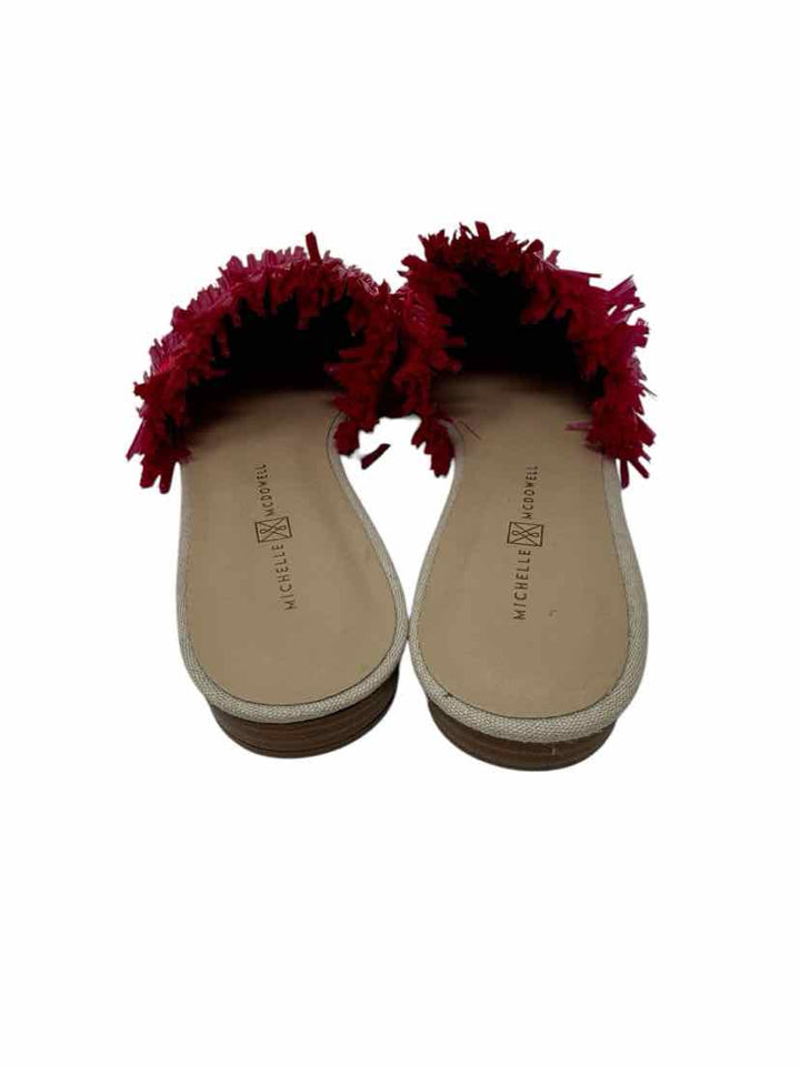 Shoe Size 8 MICHELLE MCDOWELL Fuschia Flats