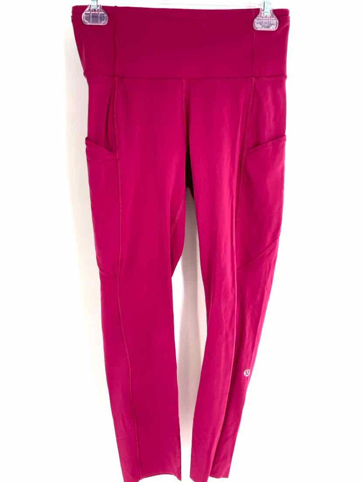 Size 6 Lululemon Pink Pants